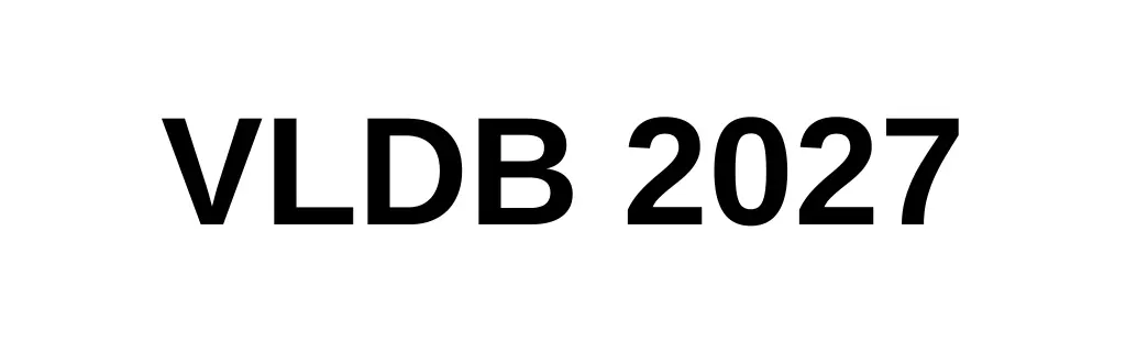 VLDB 2027 -- Athens, Greece